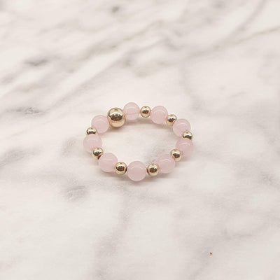 Rose Quartz Ring Alternate