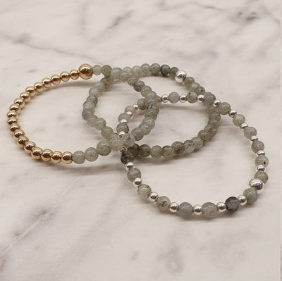 Grey Labradorite Accent